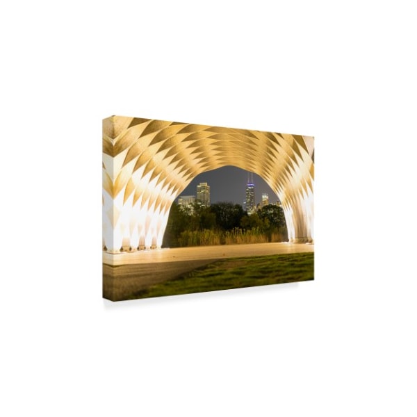 Njr Photos 'Amber Tunnel' Canvas Art,30x47